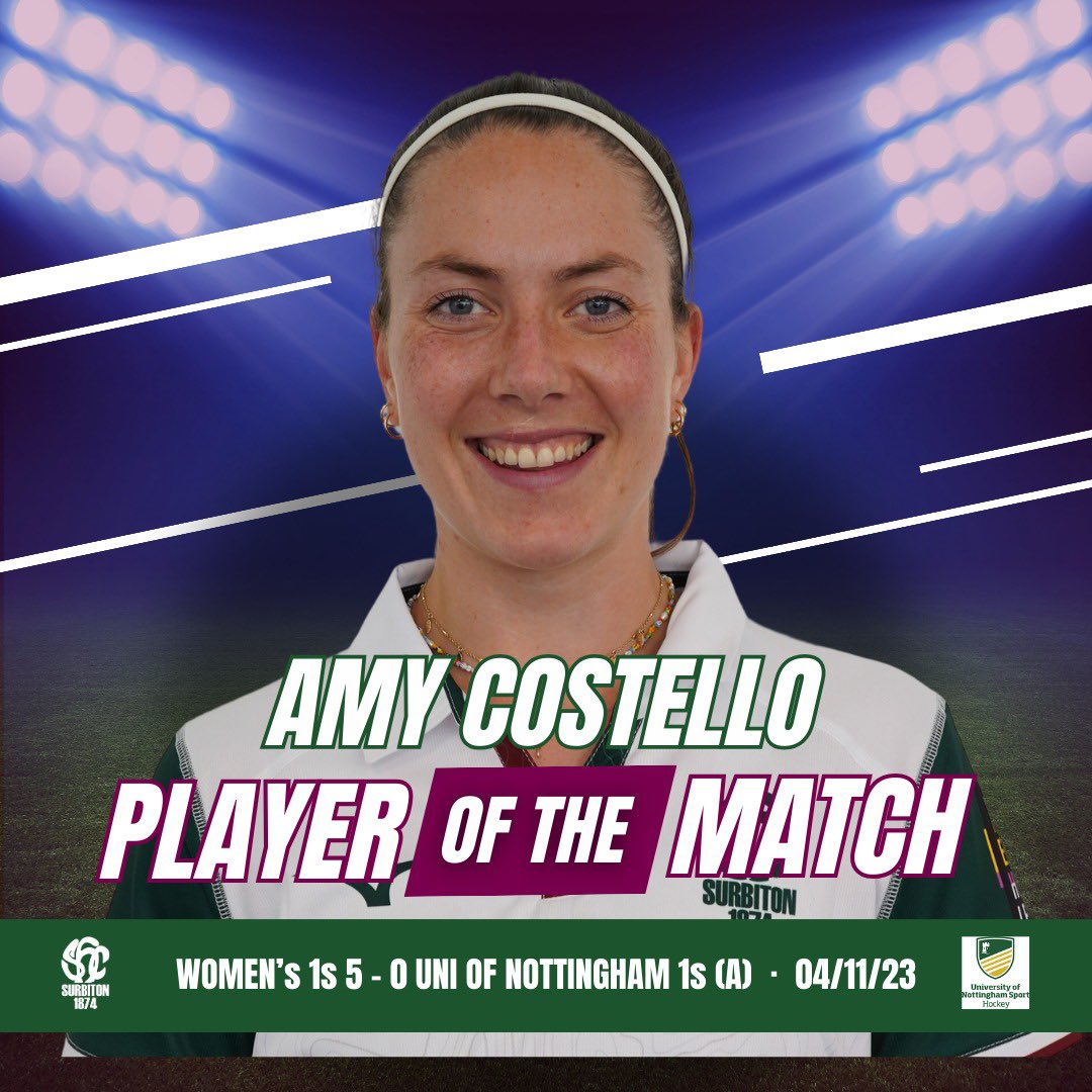 This week's first team #EHLPrem MVPs 🤩

Our Men's 1s &amp; <a href="/SurbitonW1s/">Surbiton Women's 1s</a> both took big #EHLPrem victories this weekend, with  <a href="/jamesgall26/">James Gall</a> &amp; <a href="/AmyCostello6/">Amy Costello</a> voted as each team's Player of the Match 👏

#SHC  ∙  surbitonhc.com