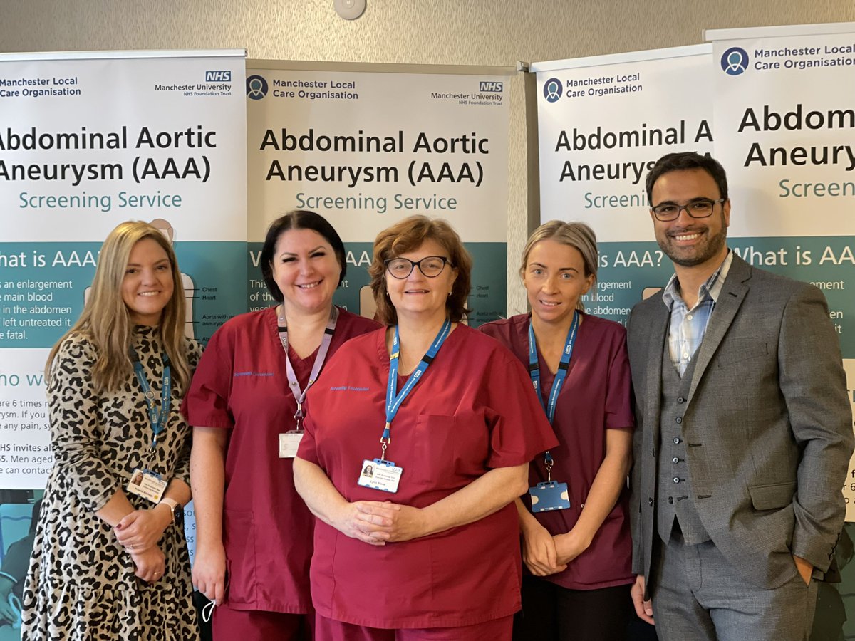 Naseer Ahmad (@nas_vascular) on Twitter photo Some lovely news today!
<a href="/Angela_Aldridge/">Angela Aldridge</a> and I have been successful in securing additional funding…
for the Greater Manchester Aneurysm Screening Programme <a href="/AAA_Screening/">Abdominal Aortic Aneurysm (AAA) Screening</a>
It’ll supercharge our future plans! 🥳🥳
<a href="/GMEC_SCN/">GMEC SCN</a> <a href="/NHS_GM/">NHS Greater Manchester</a> Some lovely news today!
<a href="/Angela_Aldridge/">Angela Aldridge</a> and I have been successful in securing additional funding…
for the Greater Manchester Aneurysm Screening Programme <a href="/AAA_Screening/">Abdominal Aortic Aneurysm (AAA) Screening</a>
It’ll supercharge our future plans! 🥳🥳
<a href="/GMEC_SCN/">GMEC SCN</a> <a href="/NHS_GM/">NHS Greater Manchester</a>