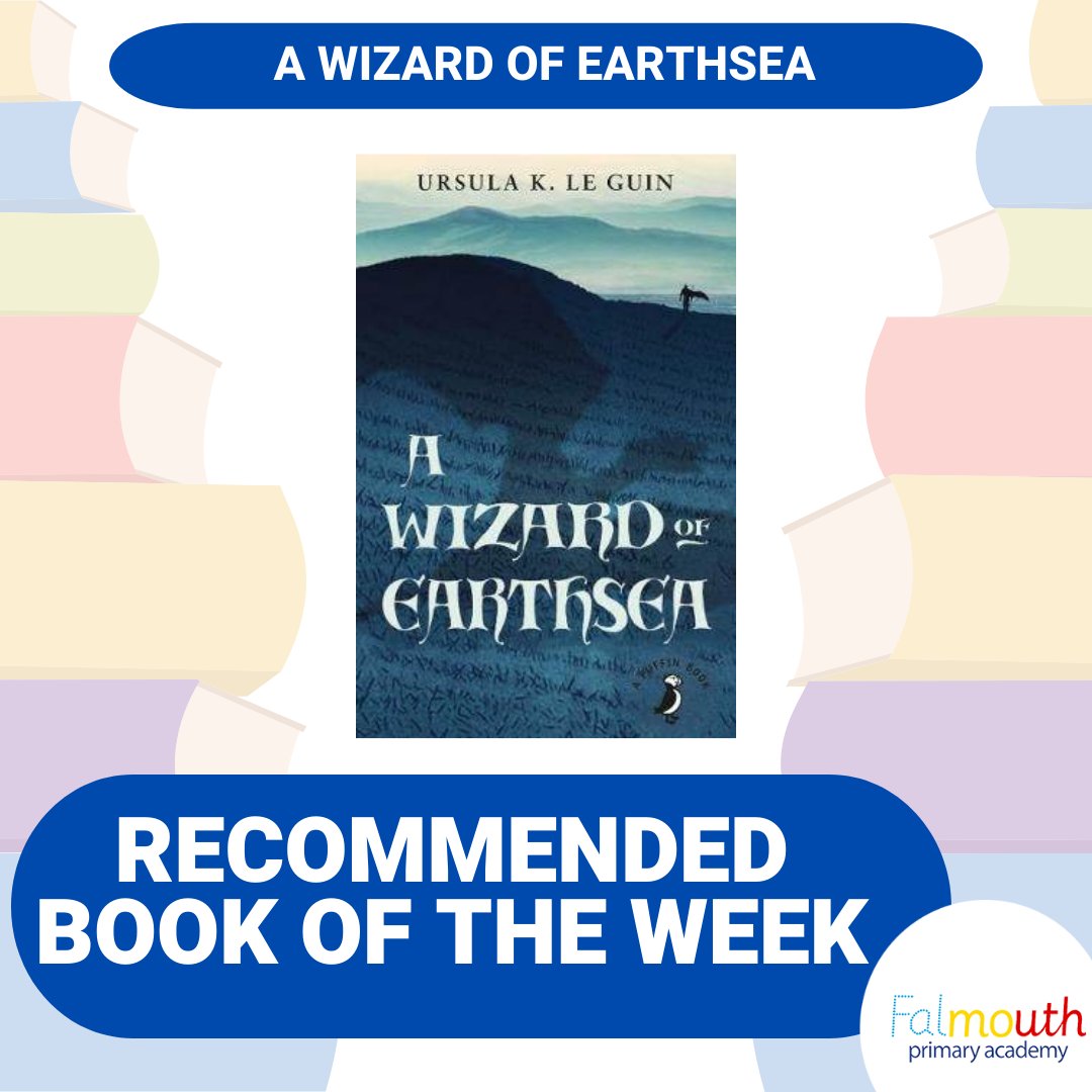 FalmouthPrimary's tweet photo. This week is the first in a classic series of #fantasynovels, A Wizard of Earthsea follows Gedβs development from goat herder to magician and from boy to young man. Suited to readers age 11+ #lovetoread #childrensbookseries #escapeinabook https://t.co/X7n1xObhqT