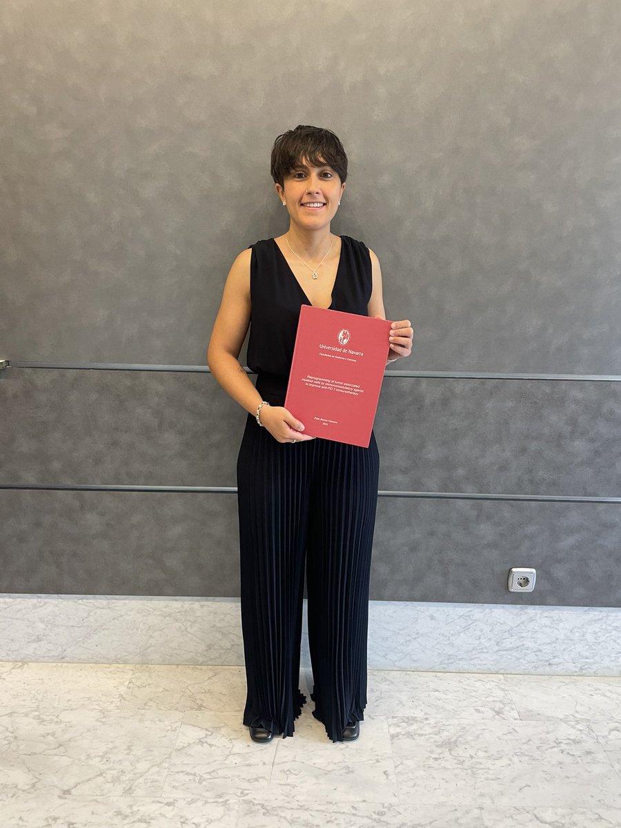 EsterBlanco8's tweet photo. I am thrilled to announce that I have successfully defended my PhD thesis! 

Moreover, I am thankful to my panel committee members @Teijeira_ITLive @ArozarenaImanol @BejarOskar Sergio Piñeira and Jesus Gil for their constructive feedback. https://t.co/yU8dnfSU0P