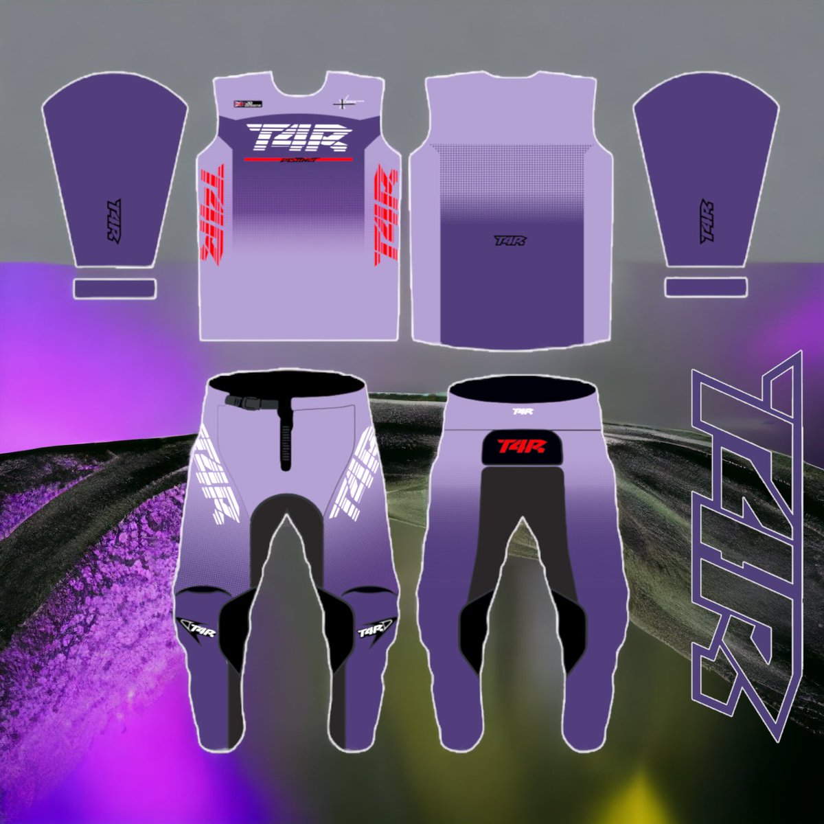 Thirty4Racing's tweet photo. T4R Distinct 2024

Violet/Purple

All kits come with FREE sublimated printing of name/number and logos! 

Adult £194.99 
Youth £109.99

Contact us for more info! 

Trade prices available. 
Trade Collab kits available

#Designedbyridersforriders #T4R https://t.co/YCuTmOazul