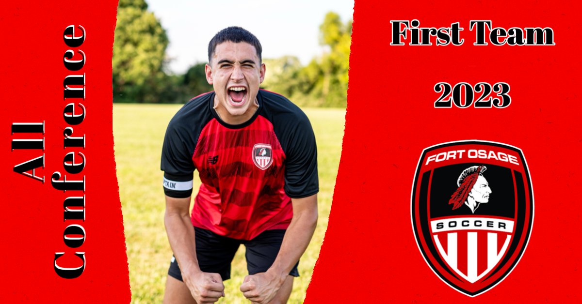 FortOMensSoccer's tweet photo. Congratulations to Mateo Castillo, Beck Snowden, and Austin Sinclair!

1st Team All Conference https://t.co/wbjbx84P6Q