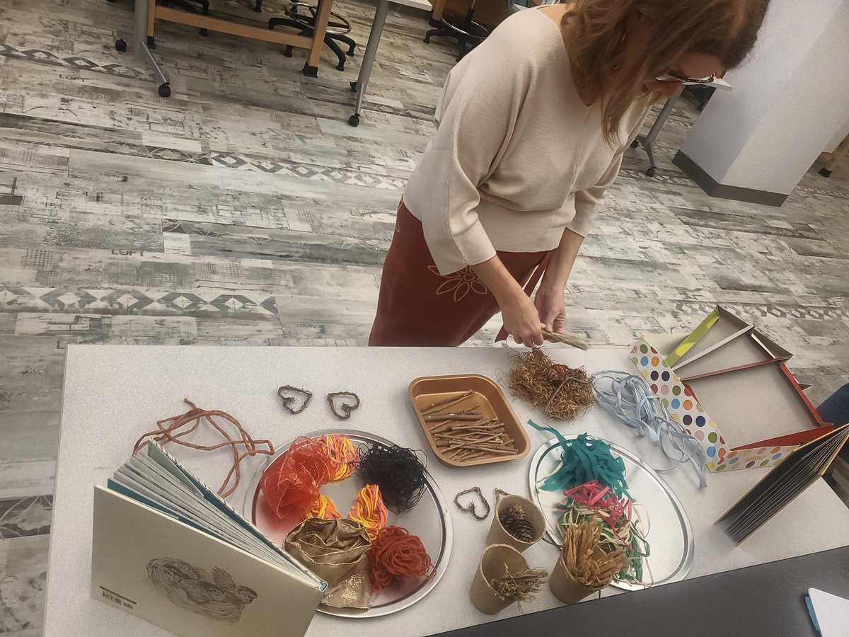 ESCR11_EC's tweet photo. Our participants tinkered, problem-solved, and expressed their ideas with loose parts in this STEM-tastic day of learning. Did you miss out on all of the excitement? This session will be available as a part of our upcoming summer catalog of courses. #steam #earlychildhood #esc11 https://t.co/Kj4dhWhMKJ