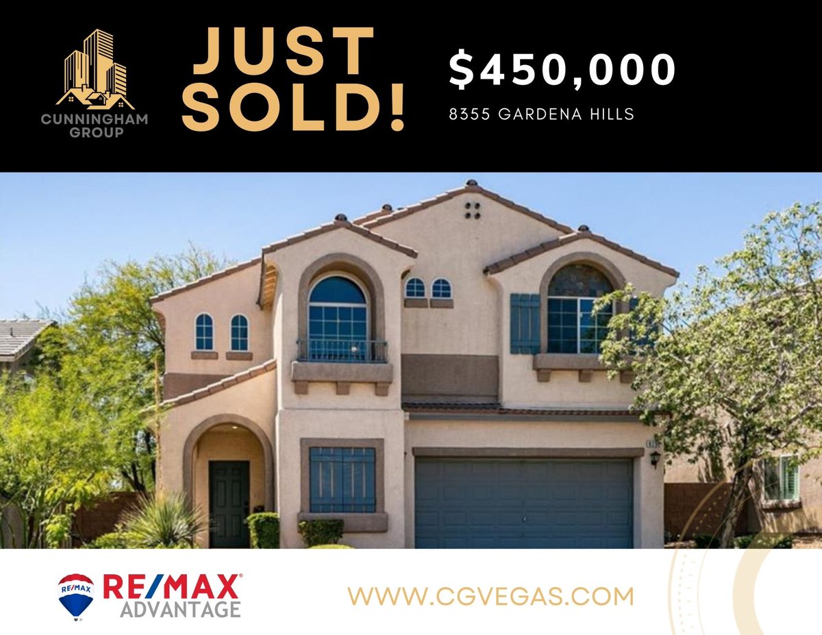 cregvegas's tweet photo. Another Beautiful Home SOLD!
#LasVegasNV #HendersonNV #lasvegasrealtor #luxuryrealestate #luxurylasvegas
____________
Shawn Cunningham
RE/MAX Advantage
Lic#BS0145545 https://t.co/cbdZSrPrHP