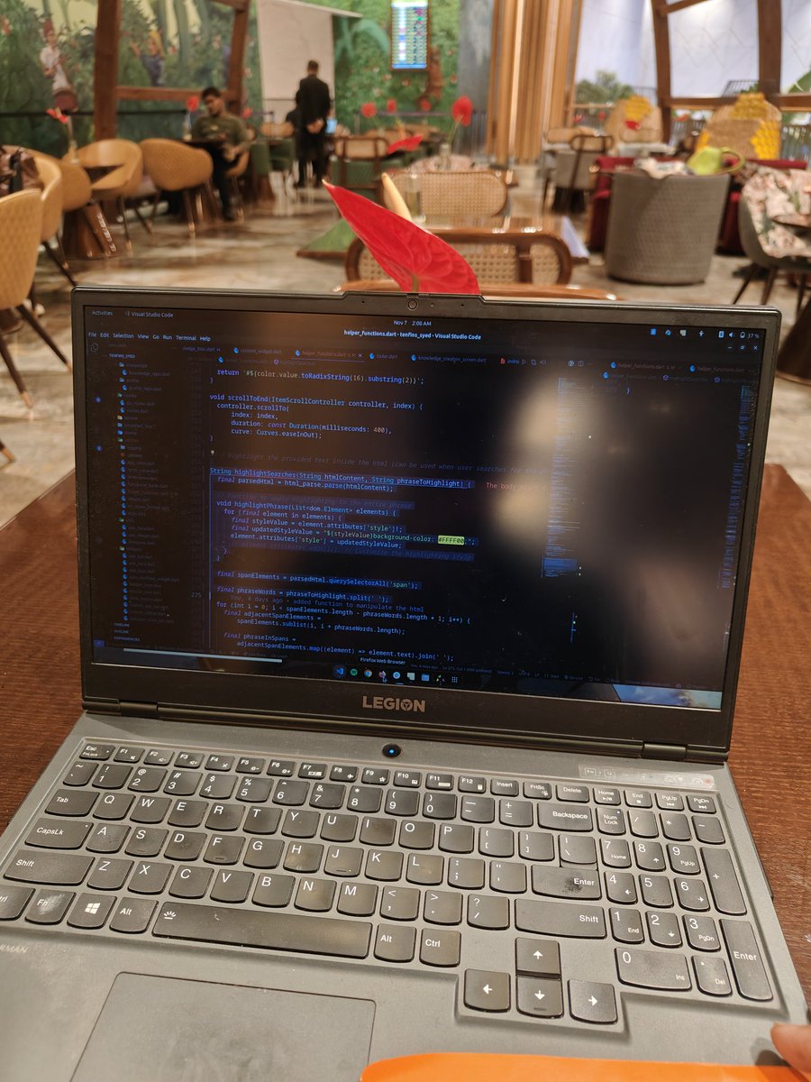 DawarePramod's tweet image. Coding in airport lounge.... Just a great feeling...
#flutter #flutterweb #programmers #programming