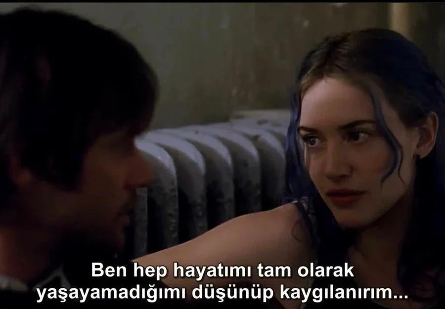 CryptoWolfManTR's tweet photo. ''Ben hep hayatımı tam olarak yaşayamadığımı düşünüp kaygılanırım..'' 

(Eternal Sunshine of the Spotless Mind) https://t.co/HsPC5h8VGy