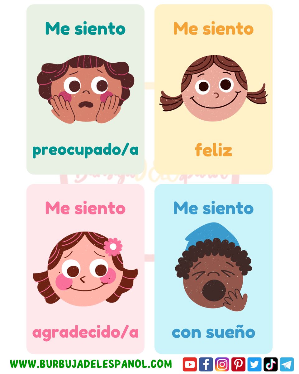 BurbujaEspanol's tweet image. ¿Cómo estás en este período? 😀😖😭

#AprenderEspañol #EspanolParaTodos #MejorarMiEspañol #EspañolLenguaExtranjera #ComprenderEnEspañol #LecturaEnEspañol #VocabularioEnEspañol #GramáticaEnEspañol #PracticarEspañol #HablarEspañol #LeerEnEspañol #EscribirEnEspañol #CulturaEspañola