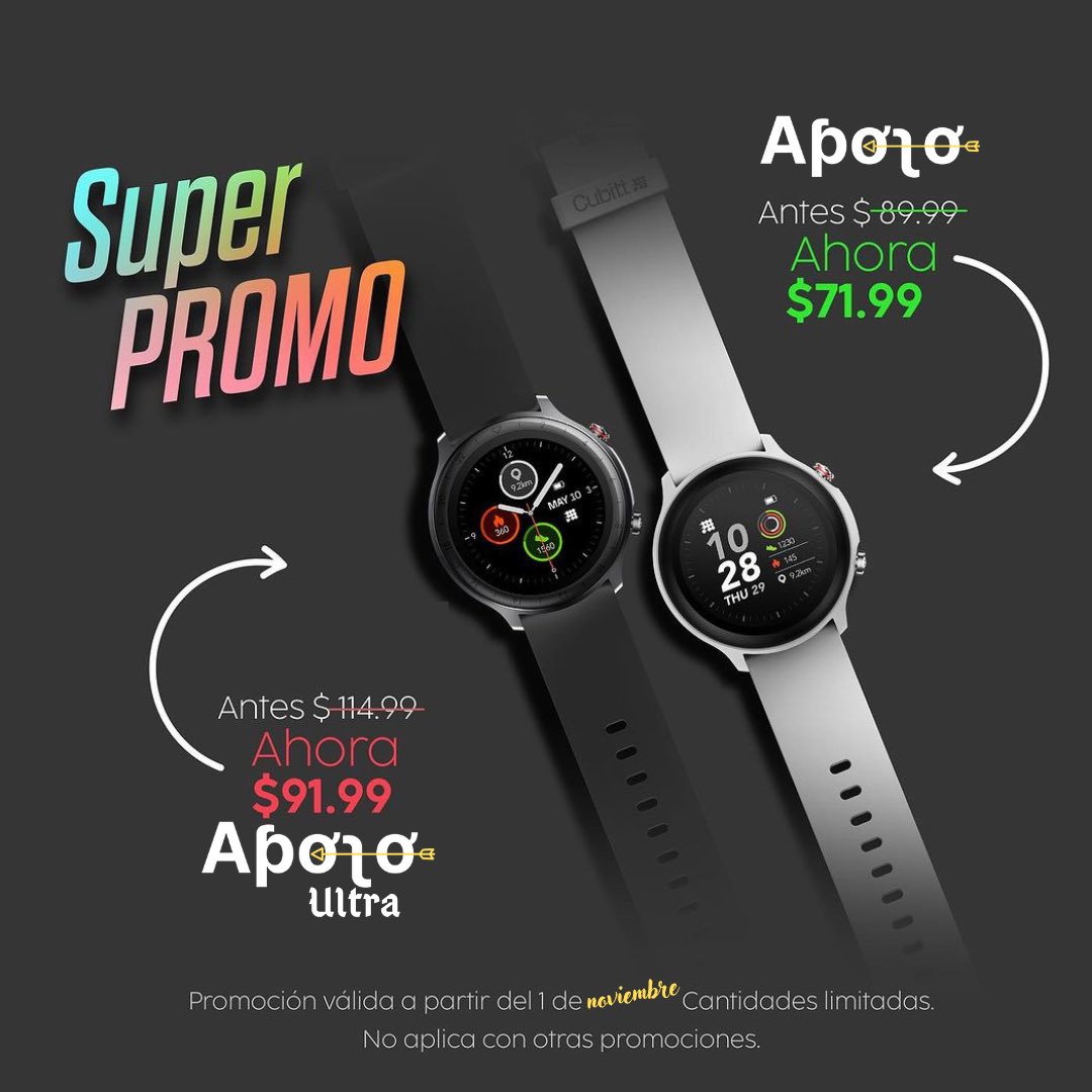 ApoloPanama507's tweet photo. ¿Ya aprovechaste las ofertas de noviembre 🇵🇦? Las cantidades son limitadas ⏱️✨#promoapolo #relojdigital #estiloymoda https://t.co/IBLR8Yvjpq