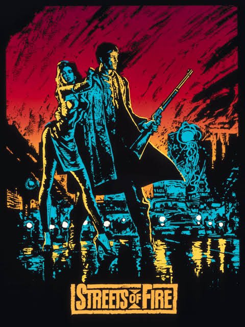 OneBlakeMinute's tweet photo. I saw STREETS OF FIRE 🔥on a big screen. A religious experience. https://t.co/dkJo2DRX80