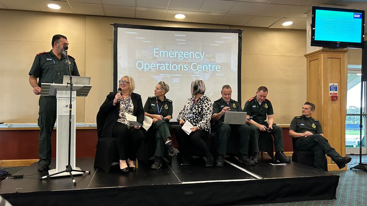 Karen O'Brien π (@karenob100) on Twitter photo Great to be part of the <a href="/NEAmbulance/">Not North East Ambulance Service</a> colleague conference today - lots of discussion, challenge, humility and celebration in the room! Great to be part of the <a href="/NEAmbulance/">Not North East Ambulance Service</a> colleague conference today - lots of discussion, challenge, humility and celebration in the room!