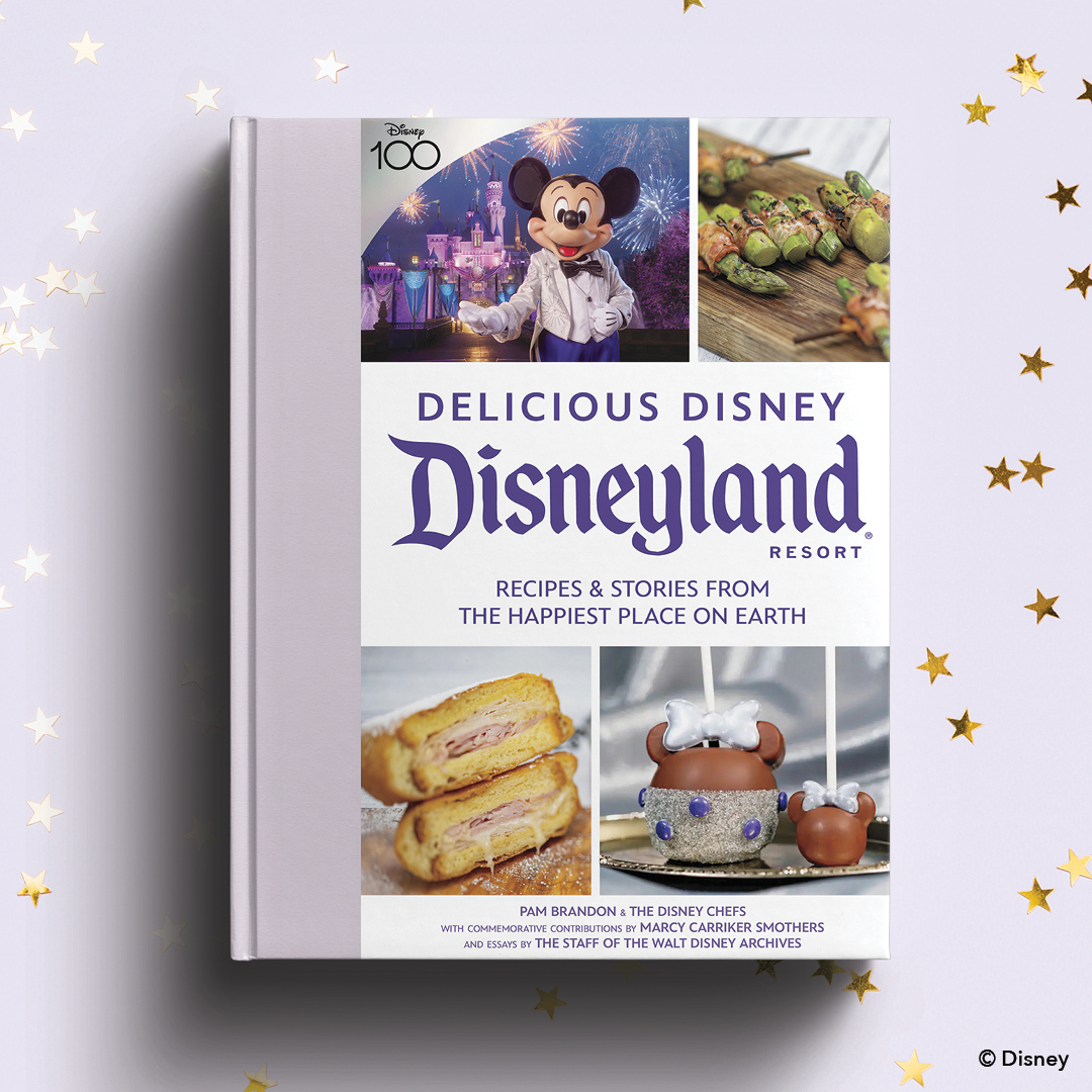 The Happiest Place on Earth - now in your kitchen! Recreate your favorite memories of @Disneyland at home with Delicious Disney: Disneyland. Available tomorrow, 11/7, anywhere books are sold.