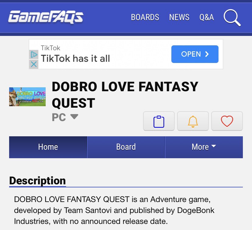 GAMEFAQS LISTING APPROVED