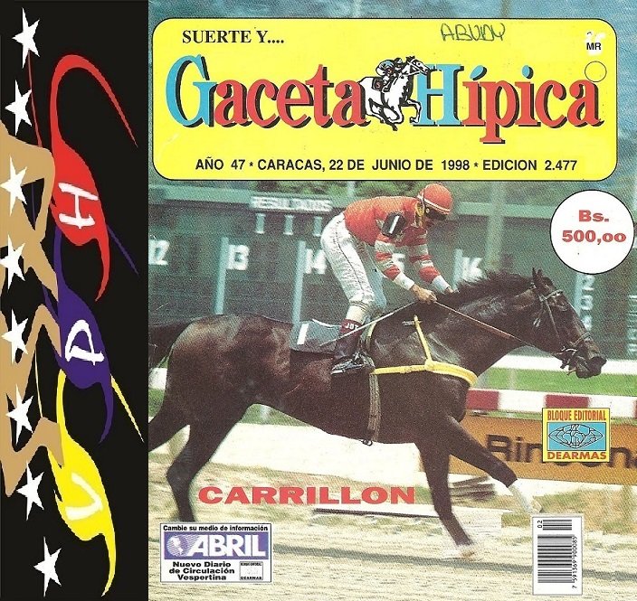 RodriguezDeiby7's tweet photo. @josevicamarita @highsecurity_19 @VICTORMORACHI Buenas Tardes, el jockey q debutó a Carrillón fué José Daniel Torres, ganando x 16 cuerpos, lo montó varias ocasiones hasta q pasó a las manos de Juan Vicente Tovar https://t.co/MeU7Ms5ZK6
