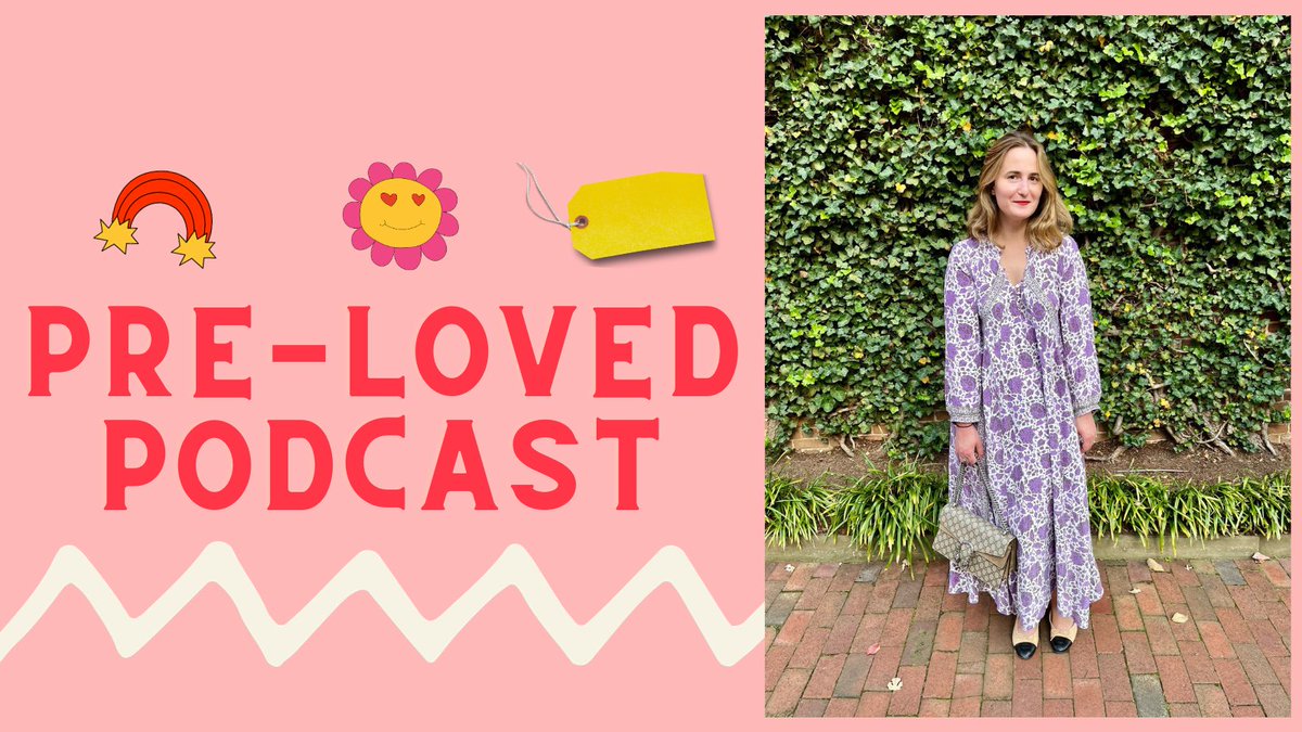 NEW Pre-Loved Podcast with Hudson & King Jewelry! Olivia, is the founder of a vintage costume and fine jewelry brand. We chat growing up at flea markets and antique shows, and collecting (and selling!) vintage and antique jewelry. podcasts.apple.com/us/podcast/hud…