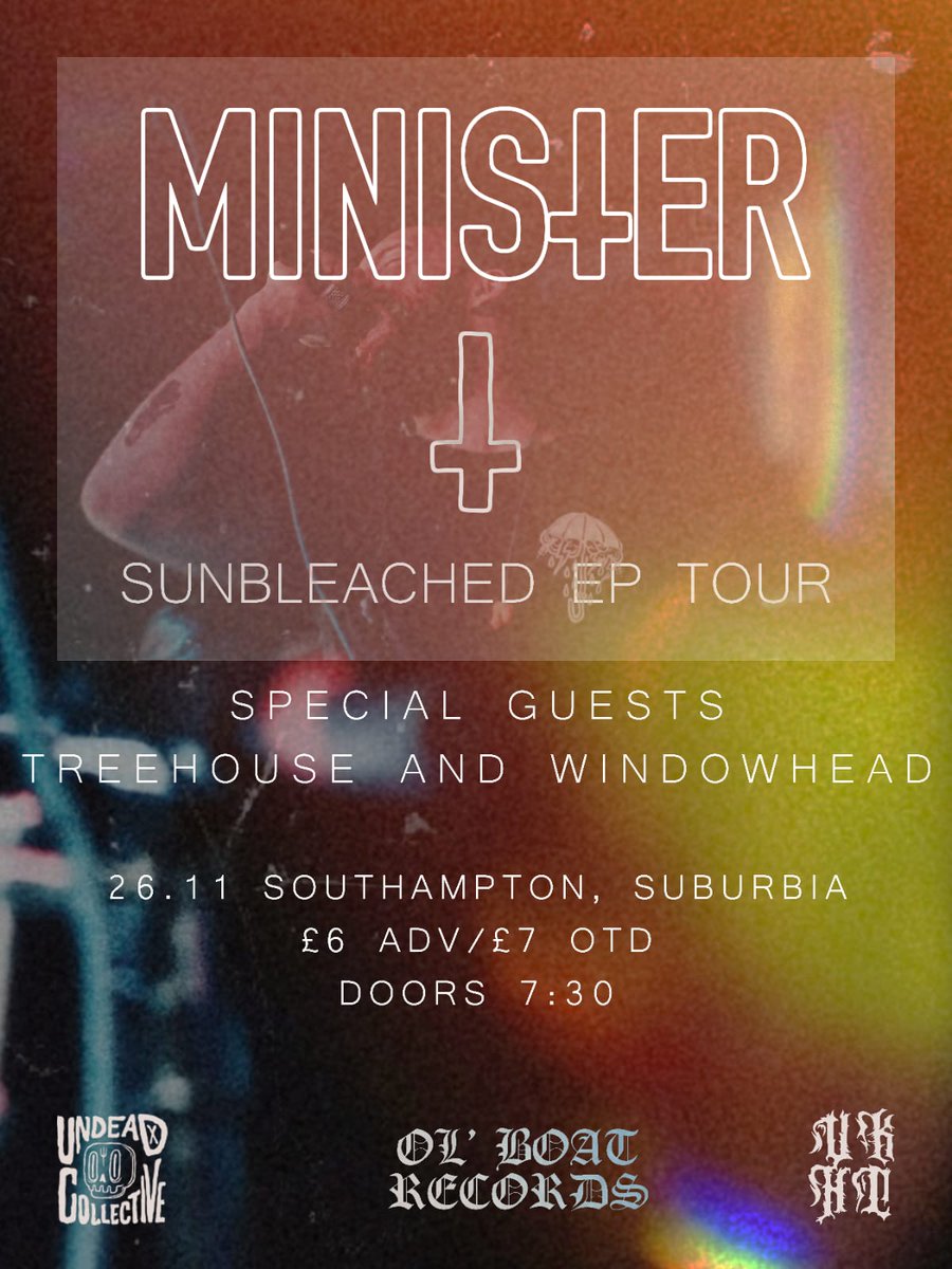 Reminder that we're heading out on tour this month with <a href="/TREEHOUSE_UK/">TREEHOUSE</a> and Windowhead this month! Come down to a show, mosh, and have a great time!

Tickets available below: