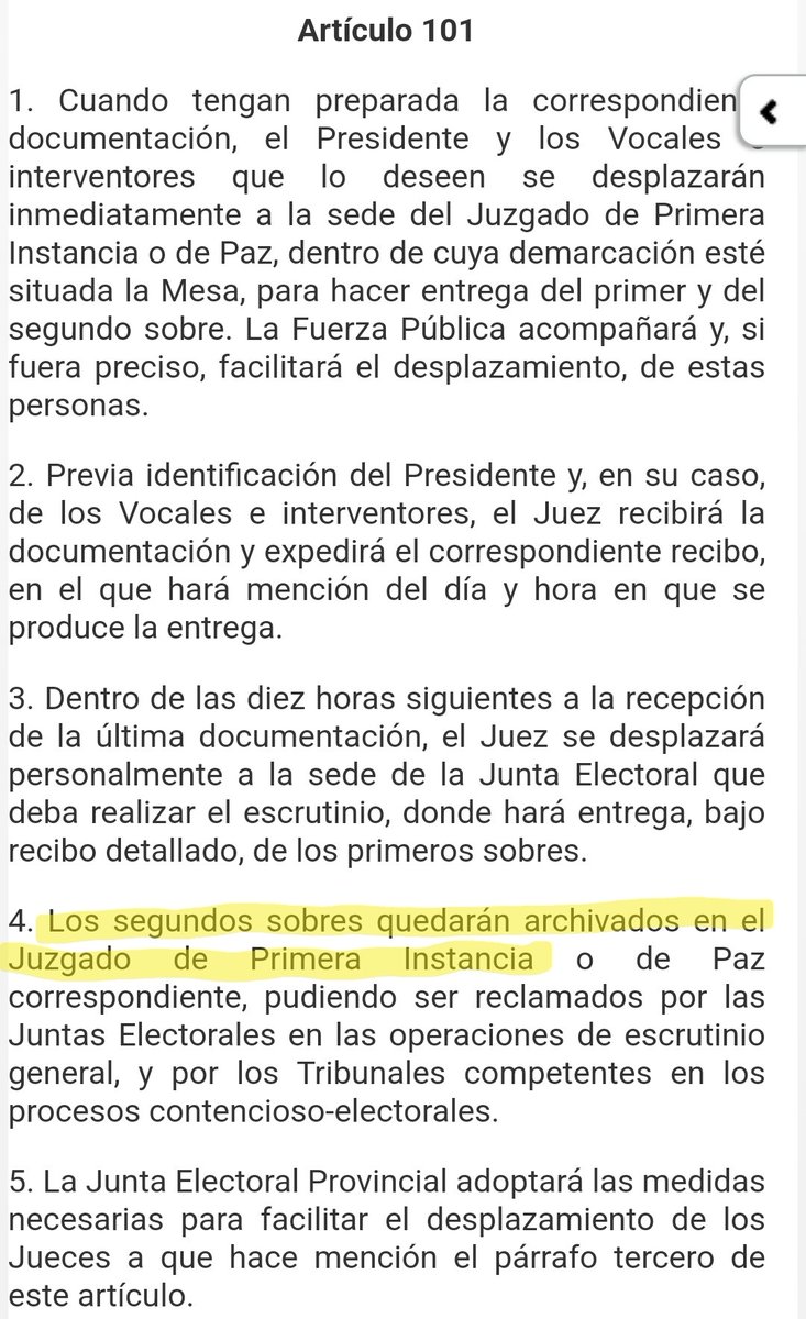 PeJeSaMo's tweet photo. @BetaniaTv @pdiazfdez @josal_garcia @OpT_Electoral A ver si dejáis ya de manipular a la gente y de hacer el ridículo. Léete el Título I, Capítulo VI, sección 14ª, artículo 101, punto 4 de la LOREG. Que creo que eres tú  el que no se la ha leído. https://t.co/8KNJMTWJDY