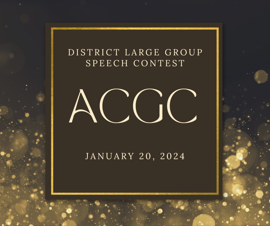 LARGE GROUP SPEECH SEASON OFFICIALLY BEGINS TONIGHT!! 🎉🎭

Do YOU love Large Group Speech at <a href="/ACGChargers/">AC/GC HS</a>?? You’re in luck!! Contest is coming to us this year!! 

If you are interested in helping us, please fill out this form: forms.gle/WFXSDVDJj5T3HY…