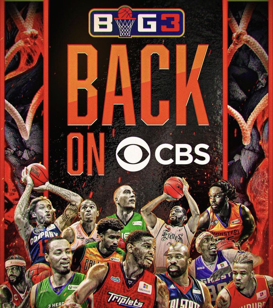 KyleBlohm's tweet photo. The TV Deal for @thebig3 has been renewed the 2024 Season 🔥 #TrilogyOwner https://t.co/pR9u6KeDLX