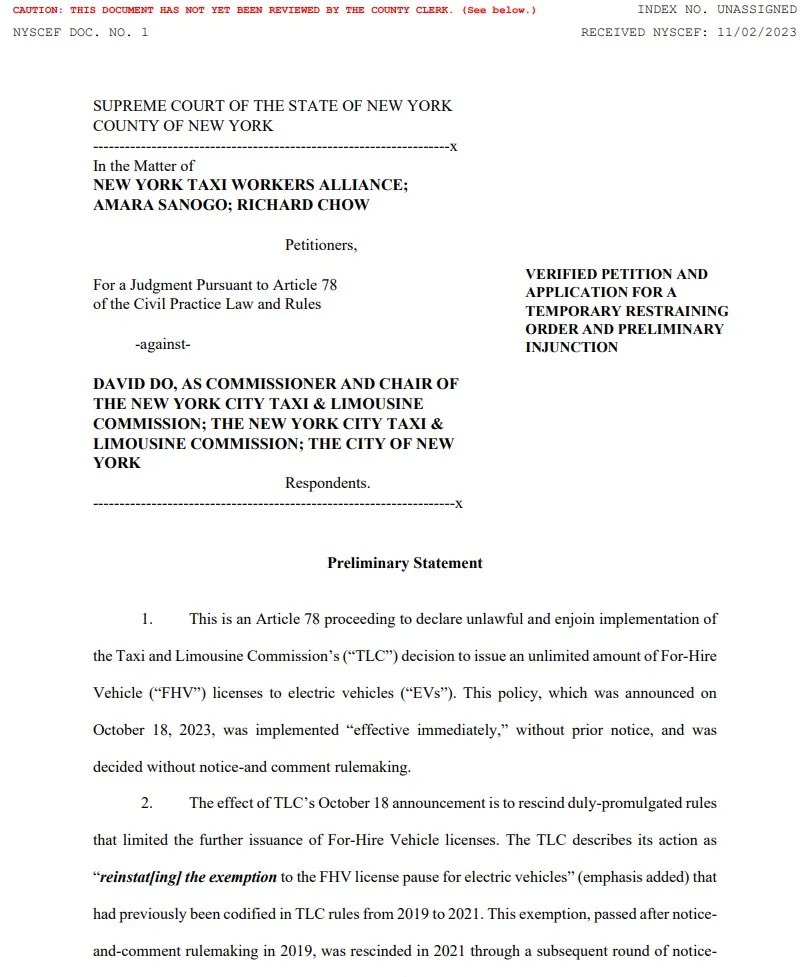 automarketplc's tweet photo. New York Taxi Workers Alliance (@NYTWA) believes David Do's TLC acted unlawfully in reinstating EV Exemption to TLC Plate Cap. NYTWA seeks *immediate* action. Prominent experts also weigh in on TLC's decision #nyctaxi #ubernyc #tlcplates
π in bio https://t.co/HCUlxCIgCJ