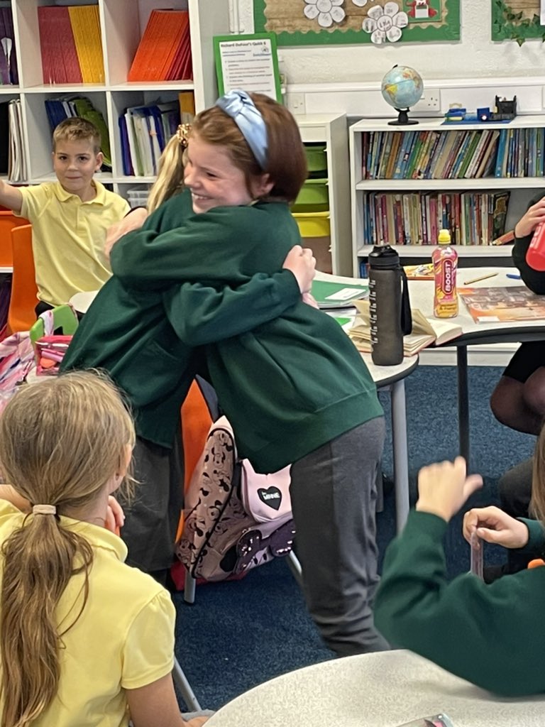 sthcpsbarry's tweet photo. #Hebron learning about our character strengths during @myHappymind_ session today. We were acting out different strengths and our friends had to guess them 😊 #teamworkandfriendship
#braveryandhonesty
#loveandkindness
#exploringandlearning
#loveofourlifeandourworld https://t.co/DVzhRSh8p8