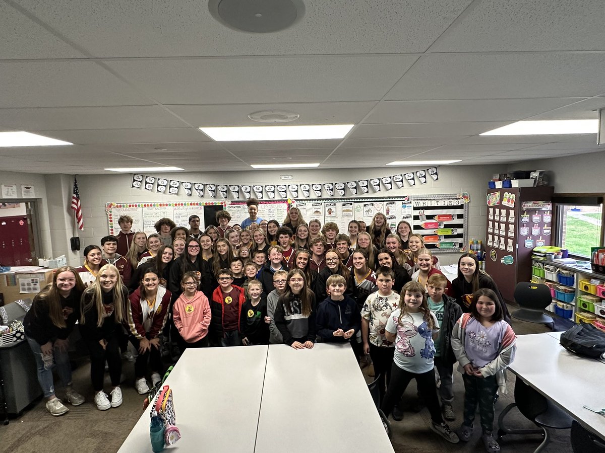 Jessie McFall (@mrs_mcfall) on Twitter photo A classroom visit after our pep session?! So exciting!! Thank you, <a href="/AlexGBB/">Alexandria HS Girls Basketball</a> <a href="/AlexBoysBBall/">Alexandria-Monroe Boys Basketball</a> <a href="/AMHSTigerCheer/">Alexandria-Monroe Cheerleading</a> #ReadOn π
π A classroom visit after our pep session?! So exciting!! Thank you, <a href="/AlexGBB/">Alexandria HS Girls Basketball</a> <a href="/AlexBoysBBall/">Alexandria-Monroe Boys Basketball</a> <a href="/AMHSTigerCheer/">Alexandria-Monroe Cheerleading</a> #ReadOn π
π