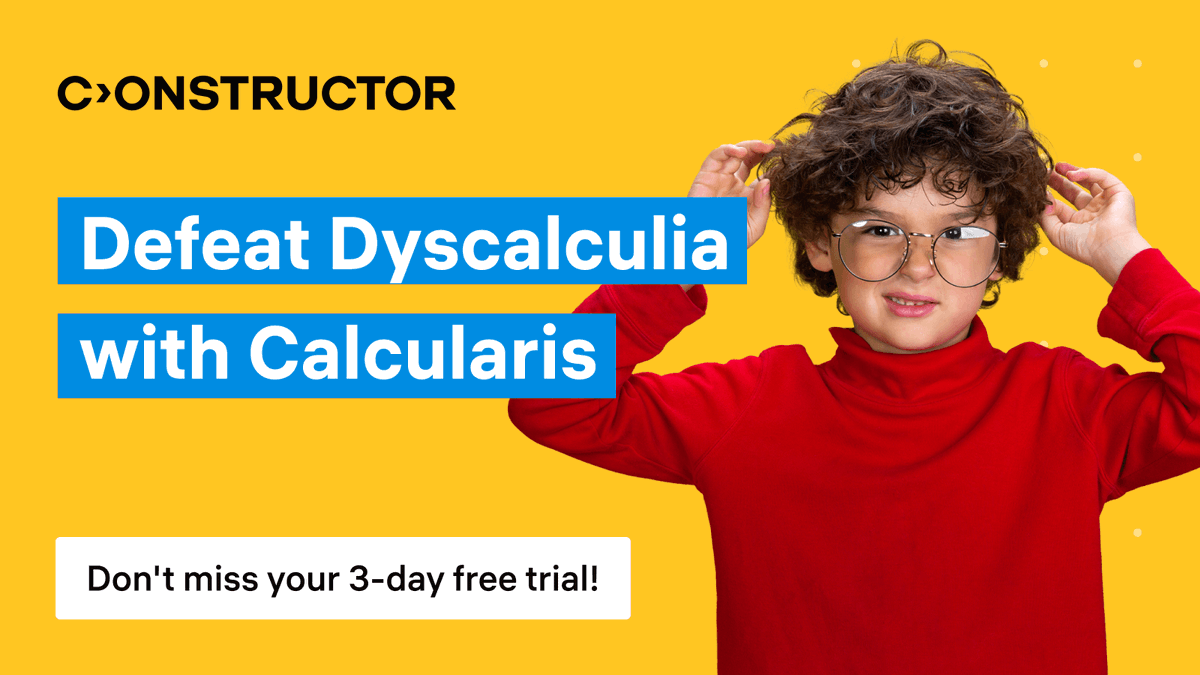 eva_joy1's tweet image. Want to help your kid succeed in math?
Calcularis - award-winning app for kids aged 6 to 10
#learnmath
tidd.ly/49m13Cj