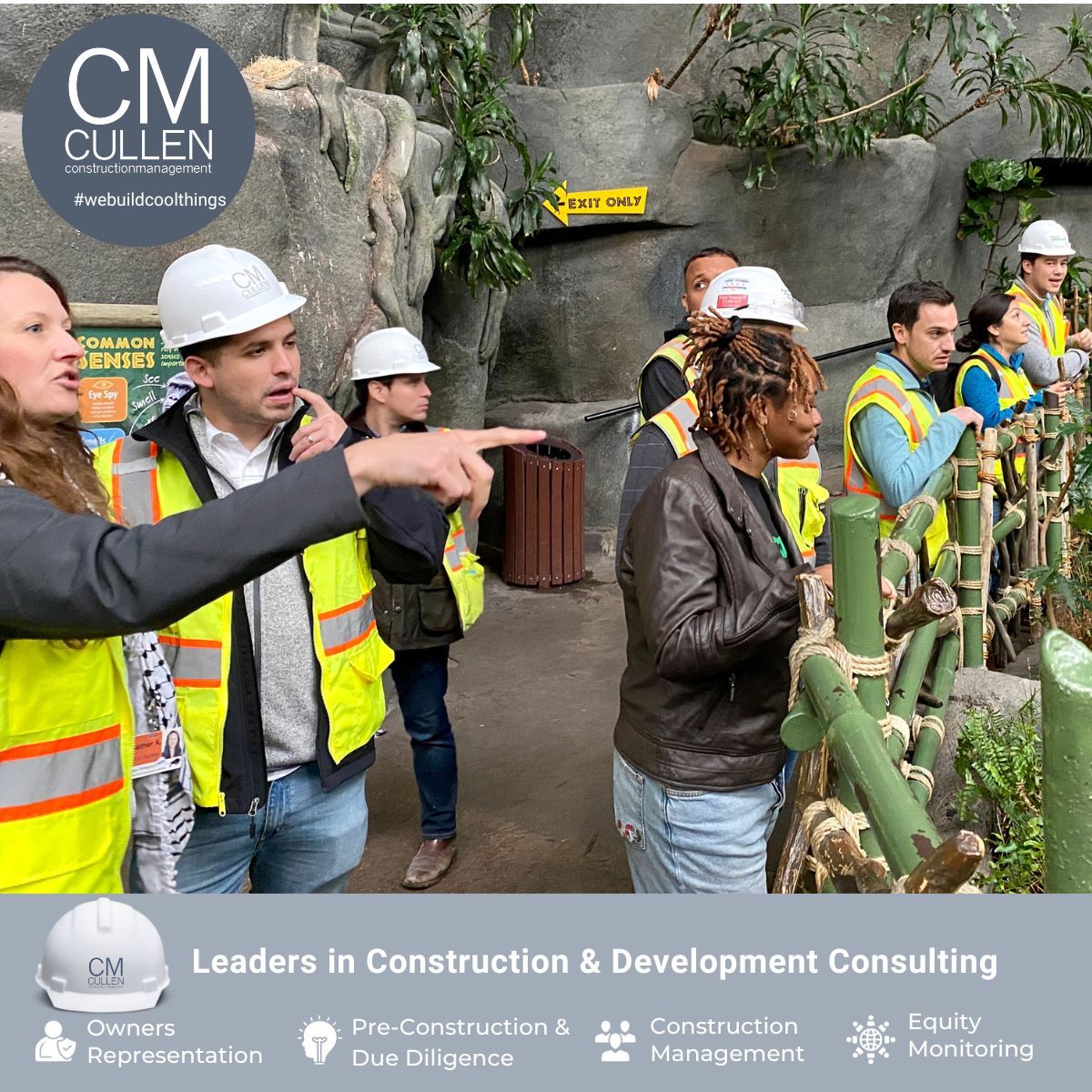 cullen_cm's tweet photo. As part of Construction Inclusion Week, Pepper Construction Group & Cullen Construction Management hosted a jobsite tour at the Tropical Forests exhibit @ Brookfield Zoo to support efforts to improve diversity & inclusion.
#webuildcoolthings
#cullencm https://t.co/eo871BGTr0