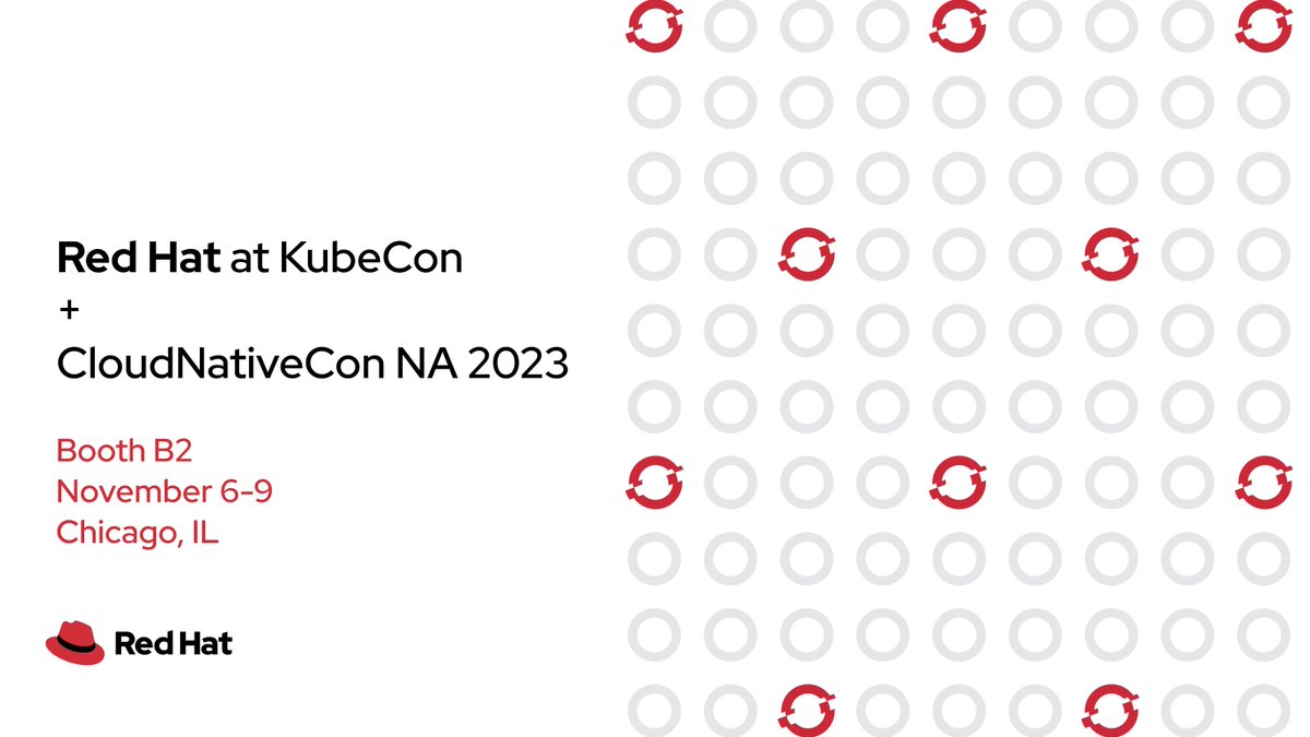 redhatopen's tweet photo. Platforms All the Way Down; Always Has Been, a #KubeCon + #CloudNativeCon session in 24 hours w/Colin Griffin, @krumware; Srinivas Peri, @Adobe; Joe Natale, @Discover; @joshugav &amp; @a_bangser https://t.co/3CdNDYEcMw https://t.co/1e7HoT28kq