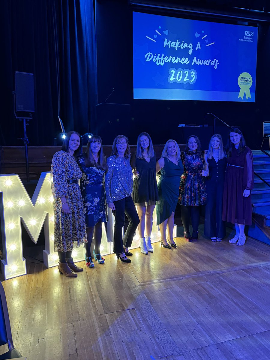 cnrs_stockport's tweet photo. A few more pics from the #MADEawards23 🤩 Celebratory buffet incoming next week Woop! @chrishy78386647 #ClinicalTeamoftheyear #CNRS https://t.co/qAekn83yro