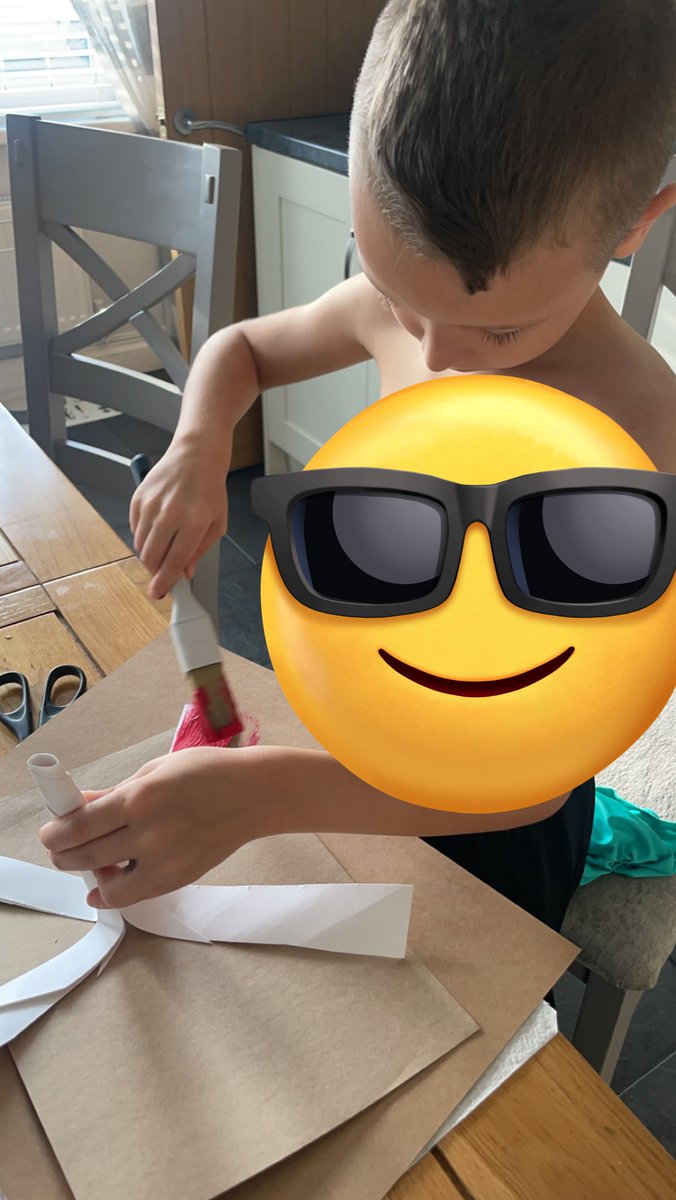 laurar1210's tweet photo. Easton loved making his 3D eyeball complete with optic nerve and lateral rectus muscle 👀❤️💙 @YsgolBroSannan @MsJonesYBS https://t.co/n9NLocO91y