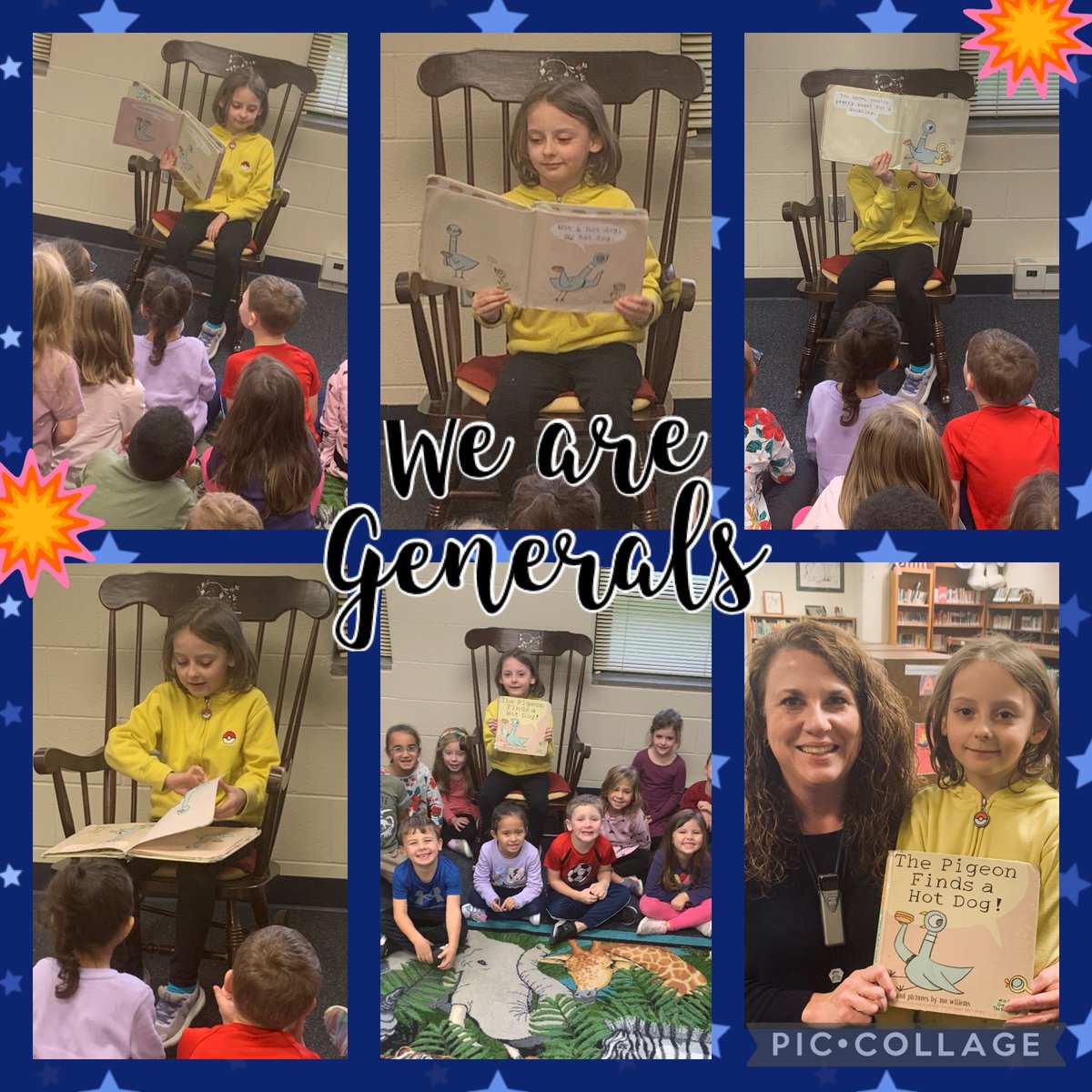 mospecialareas's tweet photo. Olivia is a kid of character and was my afternoon library helper. She did an excellent job helping and reading to my my kindergarten class. #PBIS #characterwheel #beaGeneral https://t.co/inlYv6vwB5