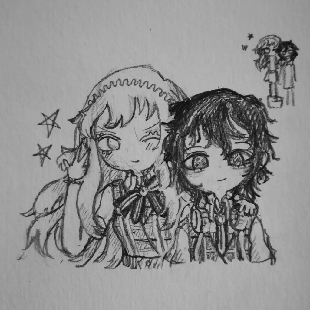 HYSTERIA_M_GIRL's tweet photo. [SC!] 🌕💚🎧 Eli dump! Kinda old doodles. 

#art #artwork #oc #ocart #stringcutters #stringcuttersart #traditionalart #illustration #drawing https://t.co/86nEByBkpj