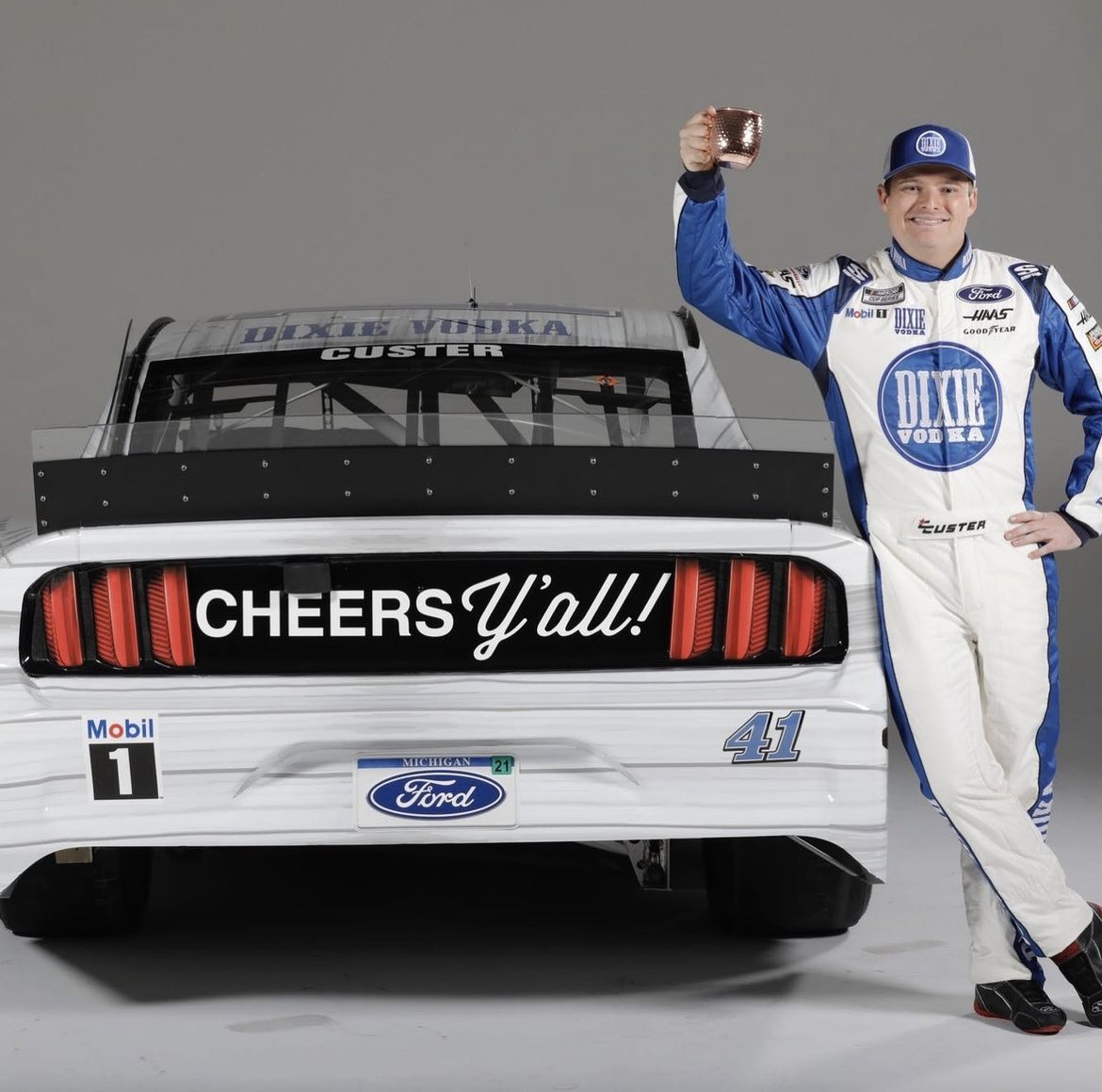 DixieVodka's tweet photo. In the fast lane to victory! @ColeCuster secured the Xfinity Championship title, and we couldn't be happier for him. Cheers to our favorite racer!๐๐ #XfinityChamp #00 #DixieVodka https://t.co/cqLmjnX9XE
