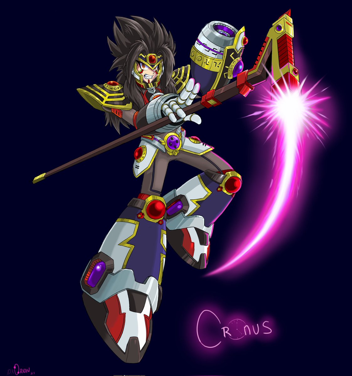 Dauntedx's tweet photo. Cronus. Once the Mentor to Orion and his siblings. Not all who achieve great power use it for greatness..... https://t.co/9HLjJMNYW8