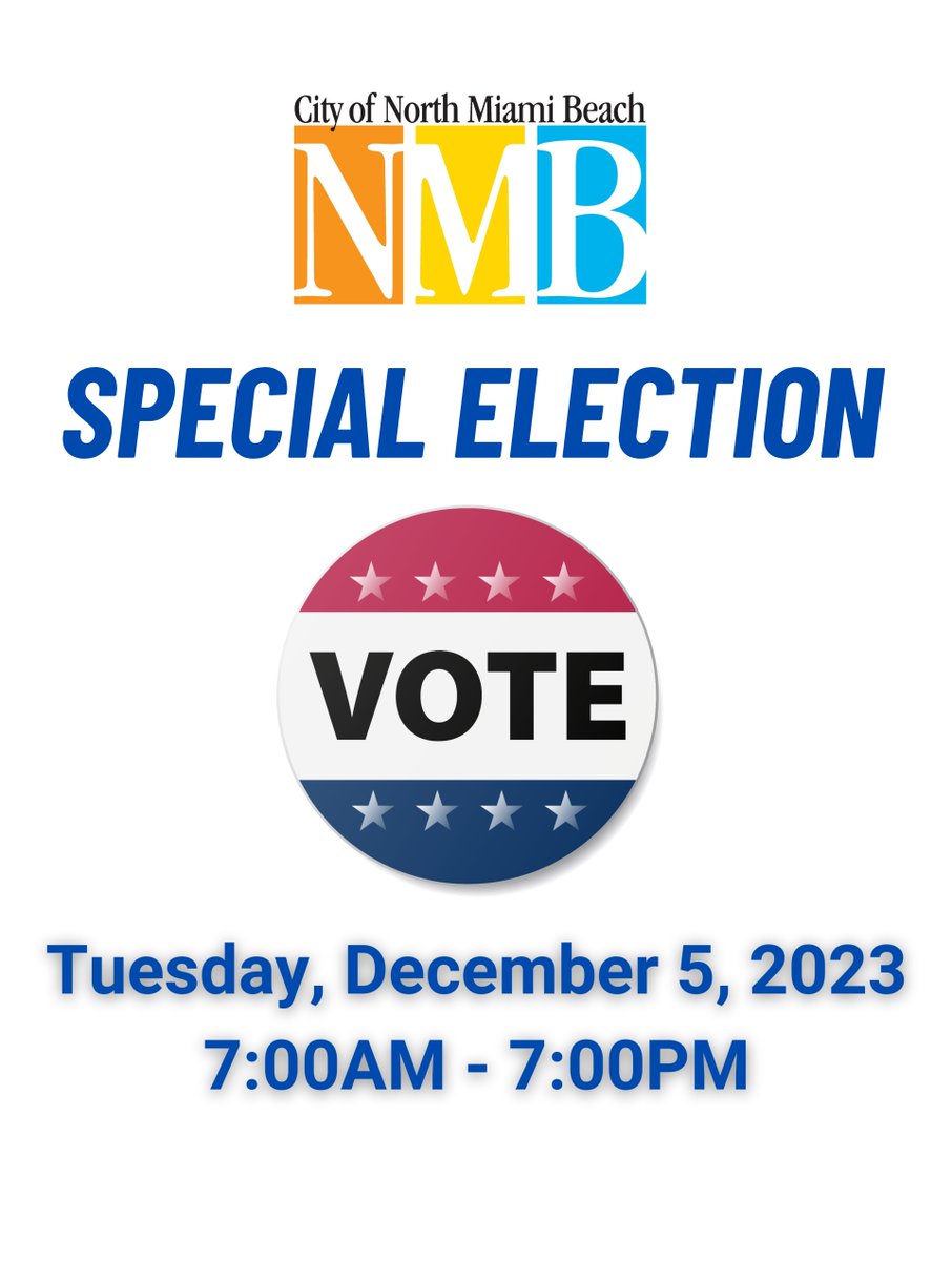 CityNMB's tweet photo. #specialelection #vote #IamNMB https://t.co/aQQpavQRK0