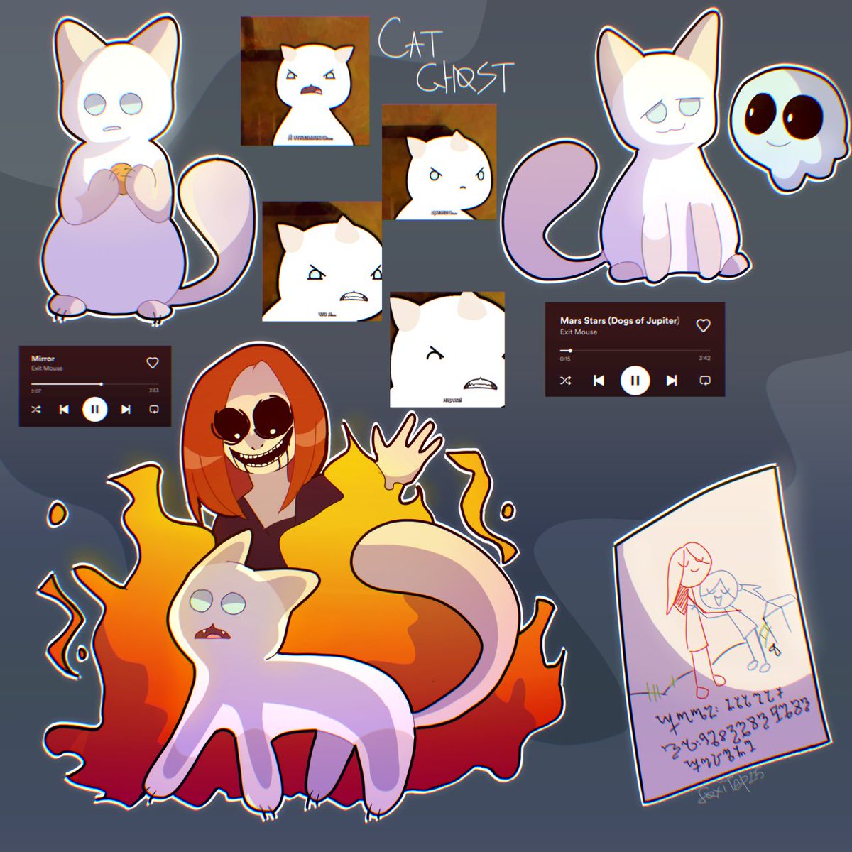 Foxitap2's tweet photo. #CatGhost, #art, #Elon, #CatGhostElon, #Arg https://t.co/wsTnTv9FwF