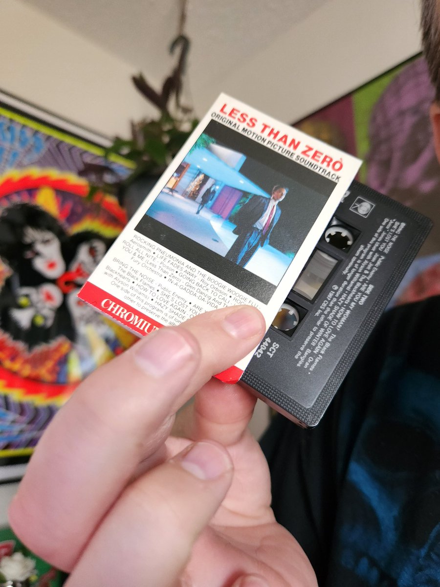 richembury's tweet image. #TodayInHistory November 6th, 1987, the soundtrack to the film #LessThanZero was released! Featuring songs by @Aerosmith @slayerband #GlennDanzig @joanjett @poison @OfficialBangles @llcoolj @PublicEnemyFTP and more!

#soundtracks #cassettes #oldschool #movies #rock #metal #hiphop