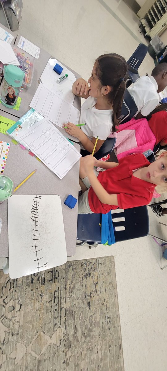MsWamback's tweet photo. We solved math problems with a partner and then worked as a team to build a tower! @hceotters @christinebrady https://t.co/XJ6wvAH3jo