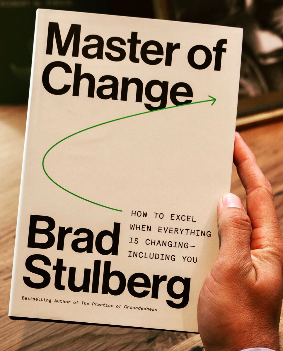 These are challenging times and it feels weird to tweet about a book. But if you want to learn how to respond instead of react, develop tragic optimism, and use your core values to navigate disorder you should read Master of Change. I'm confident it will help.