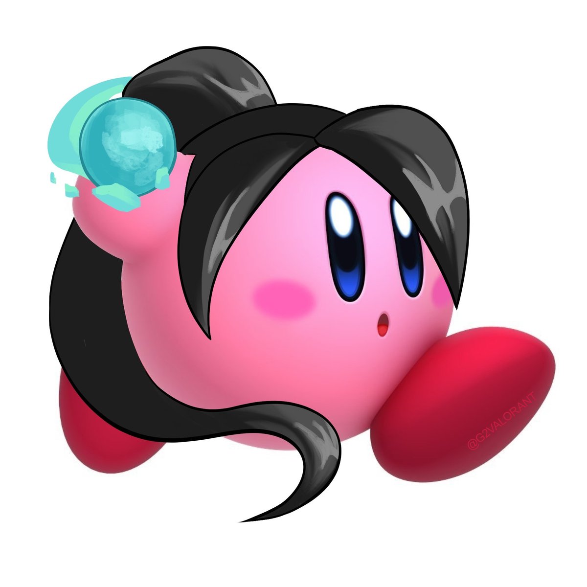 Kirby if he swallowed VALORANT agents, a thread 🧵