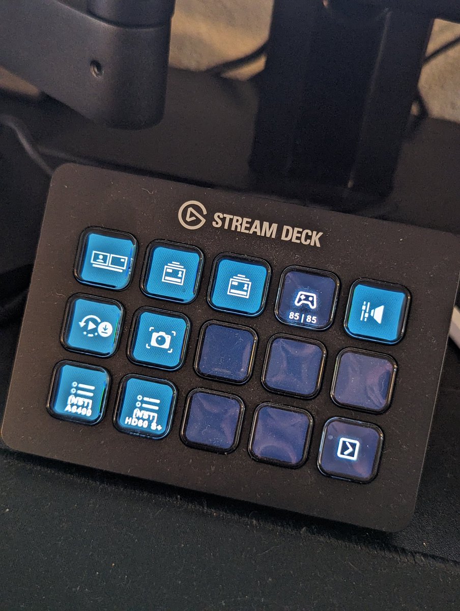 jayceeamarie's tweet photo. I am the least creative when it comes to setting up my @elgato Stream Deck. Does this get me any kind of award? 😊 https://t.co/K0jEPy8gjk