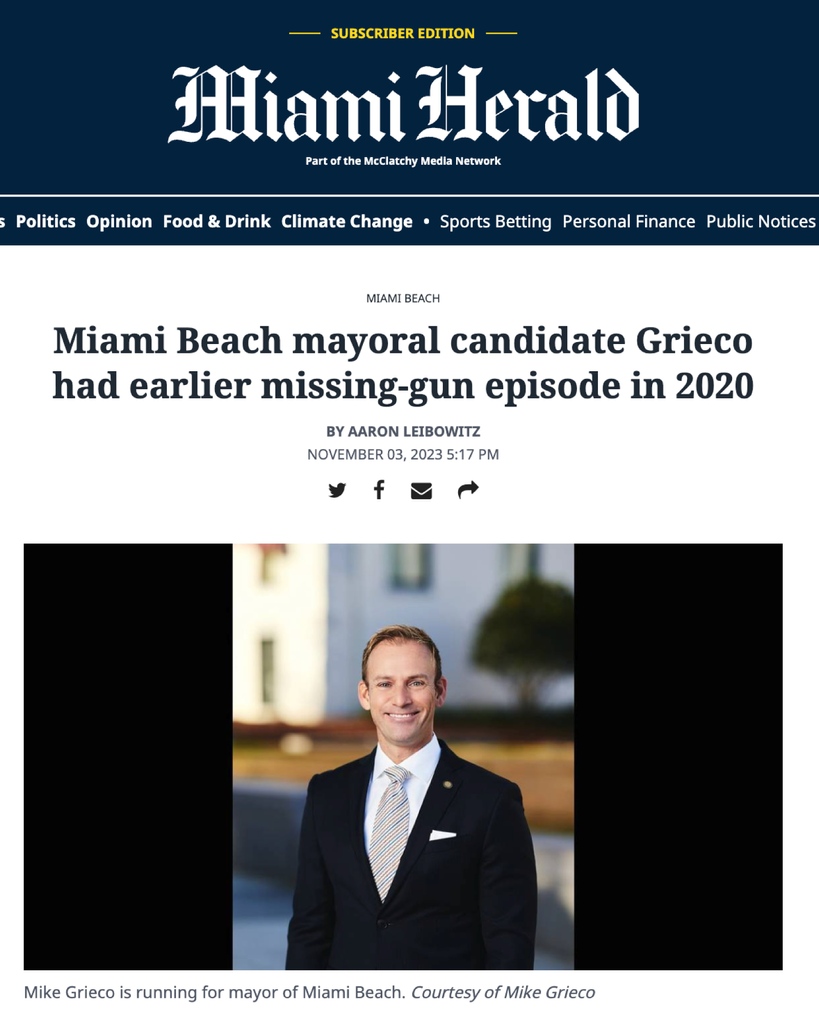 billroedy's tweet image. Don't recycle the same corrupt trash that keeps bringing us insider deals, overdevelopment, and careless, unethical behavior. These career politicians have consistently failed us. 

This Tuesday, vote for the Change Candidate. #VoteRoedy #MiamiBeach #ActionWithIntegrity