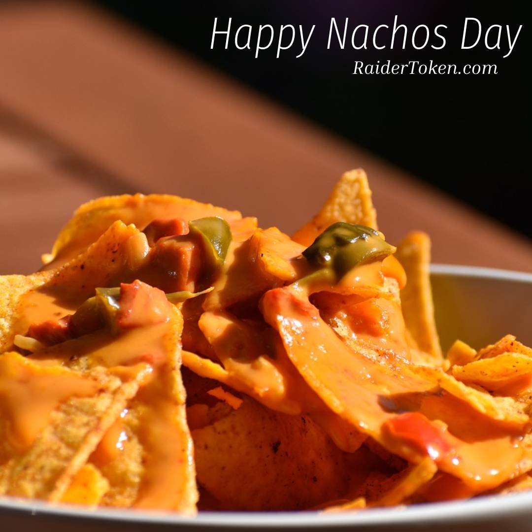 It's #NationalNachosDay! Celebrate with a plate of your favorite nachos and don't forget the extra cheese! 🧀 #NachoTime #Nachos #NachoDay 

🌶️coinvote.cc/en/coin/Raider…

#BSC #BNB #DEFI #coinvote <a href="/CoinvoteCC/">Coinvote</a> #RaiderToken <a href="/RAIDERTOKEN/">Raid Forever 🏴‍☠️</a> #NationalNachosDay

raidertoken.com/happy-nachos-d…