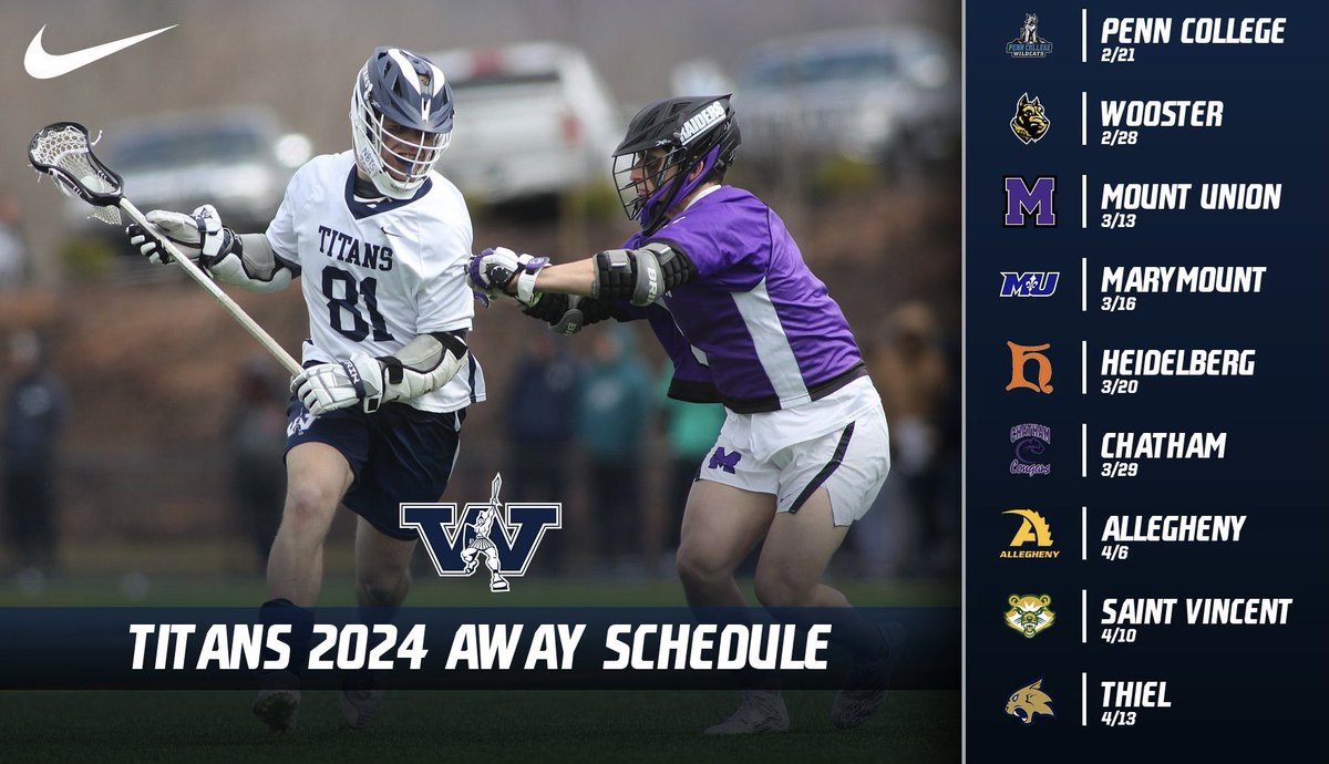 2024 Away schedule! ⚔️🥍 #TLTW