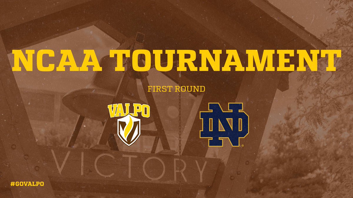 valpoathletics's tweet photo. We'll be dancing to South Bend!

@ValpoWSO will take on Notre Dame in the first round of the 2023 NCAA Women's Soccer Tournament!

#GoValpo https://t.co/JePg498v0m