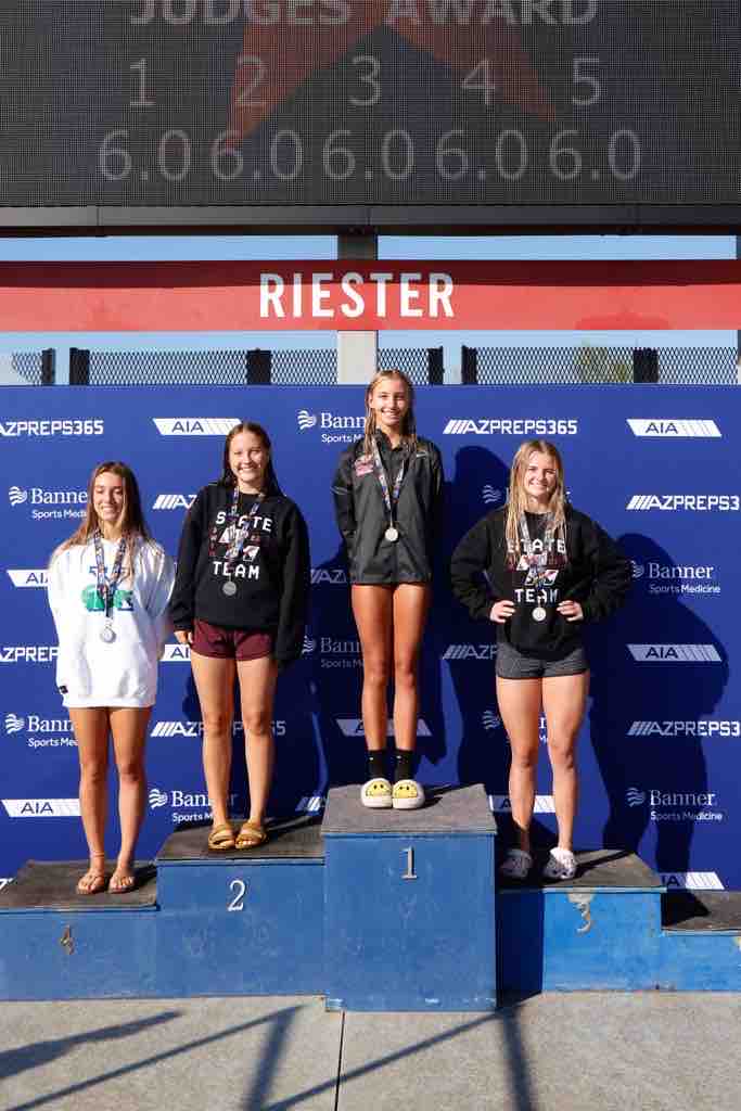 Congratulations to <a href="/ChaparralSUSD/">Chaparral High School</a> student Ella Minor for becoming the AZ D1 Women's High School Dive State Champion! 

We couldn't be more proud of Ella and all her hard work! 

#SUSDProud #BecauseKids #OneTeam #Athletics #AZSchools #Dive