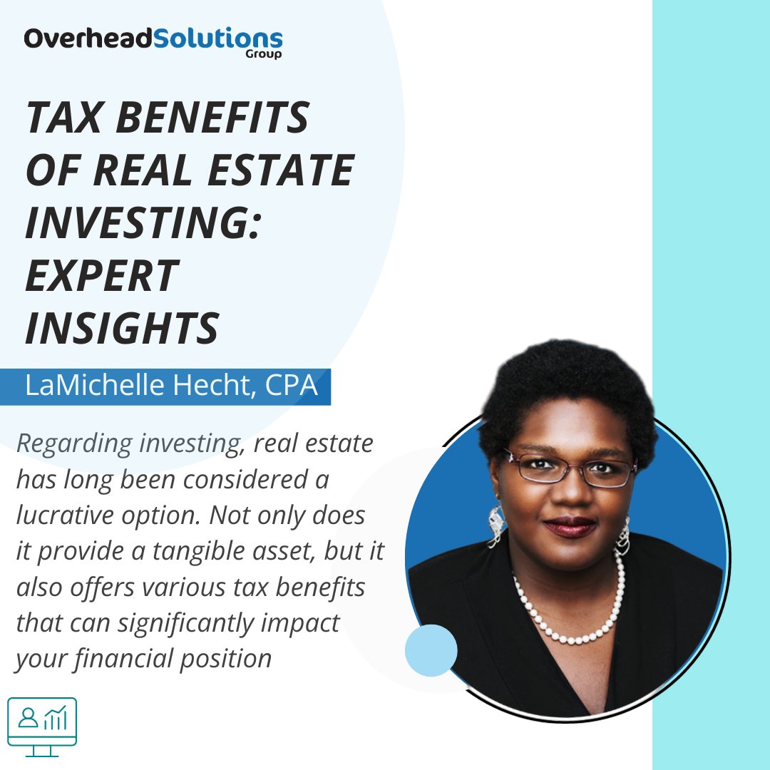 LaMiche_OSG_CPA's tweet image. "Tax benefits are a crucial aspect of real estate investing that often goes overlooked. Understanding and leveraging these advantages allows "... To read more click the link below👇🏽
.
ow.ly/Og5h50Q4GH7
.
#OSGBlogs #OverheadSolutions #YourCPA #Taxes #BlackCPA #RealEstate