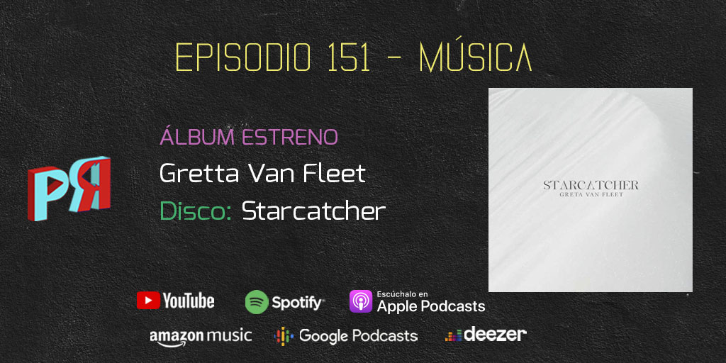 PlayRewind00's tweet photo. ▶️⏪ Ep. 151 MÚSICA: ¿Los herederos de #LedZeppelin?
🎧 Escúchanos en:
- #Youtube: https://t.co/sWY6UVuU0E
- #Spotify: https://t.co/wXluo0Y5Qg
- #ApplePodcast: https://t.co/oCnX6zI38v
+ Links: https://t.co/QeVVnr3nur
#PlayRewind #Podcast #GrettaVanFleet https://t.co/G8POcaP1y4