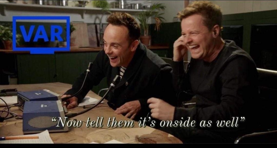 LBWCBM's tweet photo. This is the best one I have seen yet.
Good work secret agents @antanddec ⚫️⚪️⚫️⚪️ https://t.co/qZkHfnHaBJ