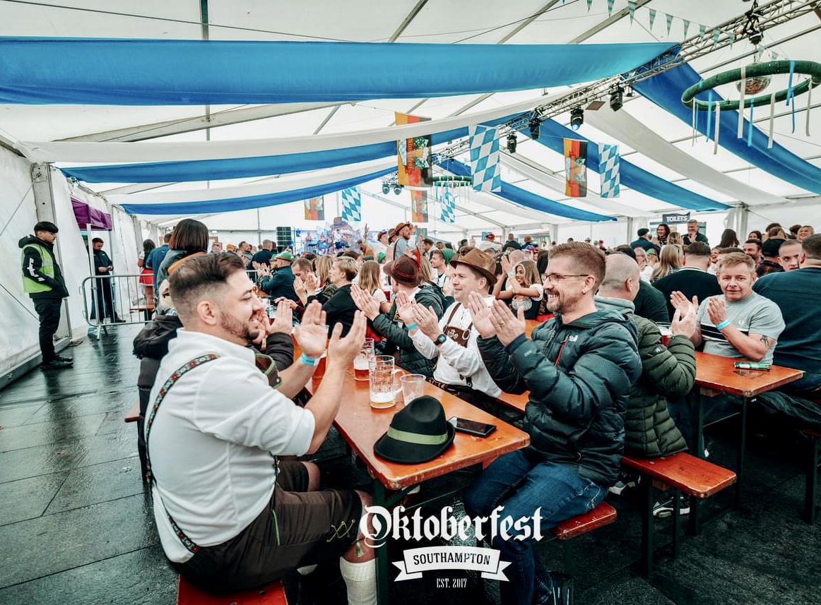 SynergySecUK's tweet photo. A Big Thank You to our Synergy Team! 
Our team put in some serious hours and did an outstanding job. 

Let's keep the synergy going and look forward to many more successful events together. Cheers to an awesome team effort! 

 #SouthamptonOktoberfest  #synergysecurityuk https://t.co/6DyycOTjKk